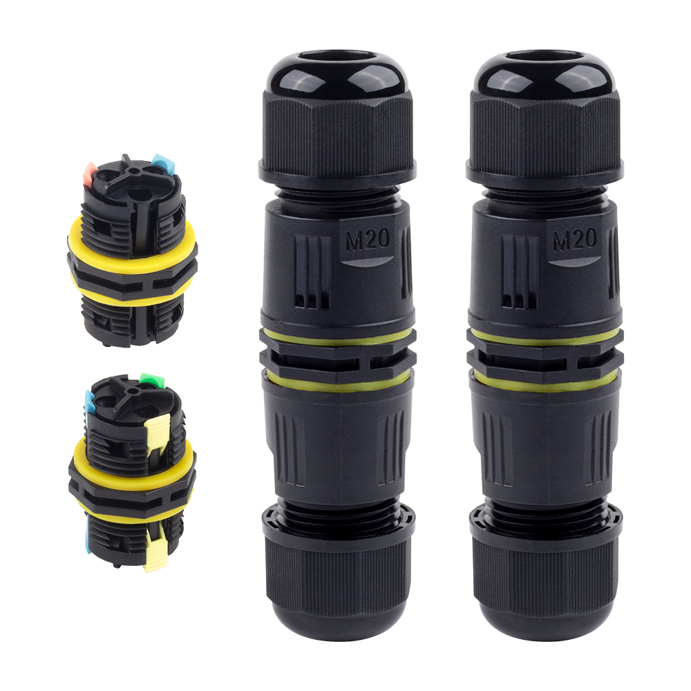 Threadless Push Pin - 1 STKS IP68 M20 Adapter Draad