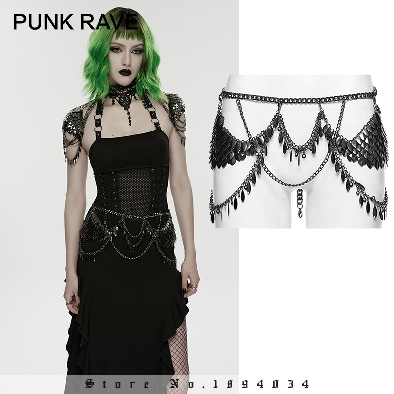Body Jewelry Metal Types - PUNK RAVE Dames Punk Aluminiumlegering Metalen
