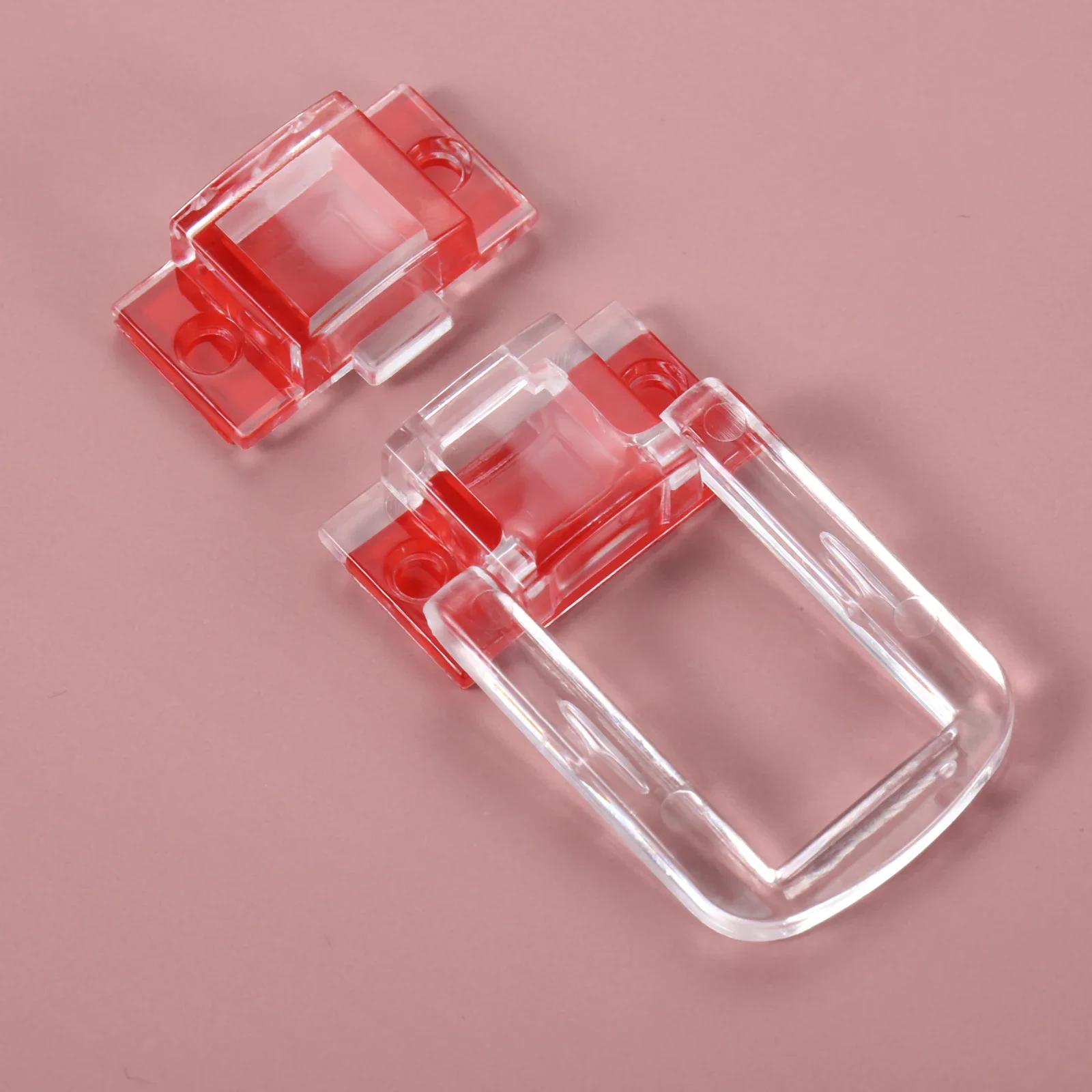 Body Jewelry Display Case - 1 set zelfklevend acryl slot transparant