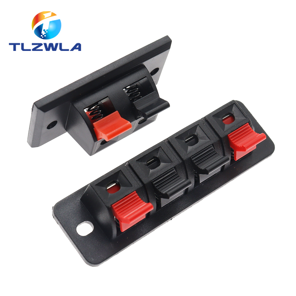 Threadless Push Pin - 5 STKS Plastic 2/4 Posities Connector