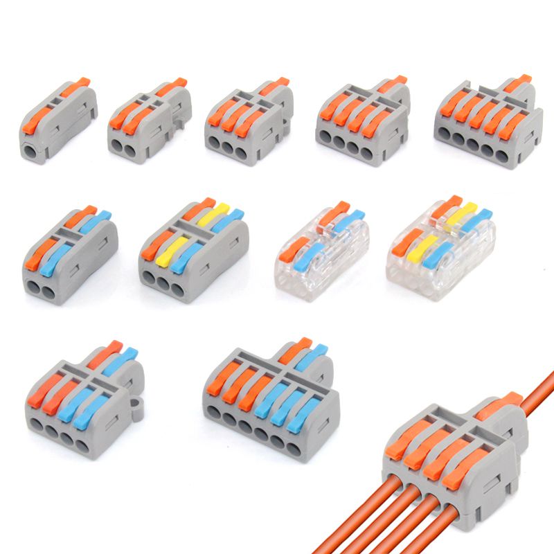 Threadless Push Pin - 1/5/10 PCS Mini Snelle Bedrading Kabel