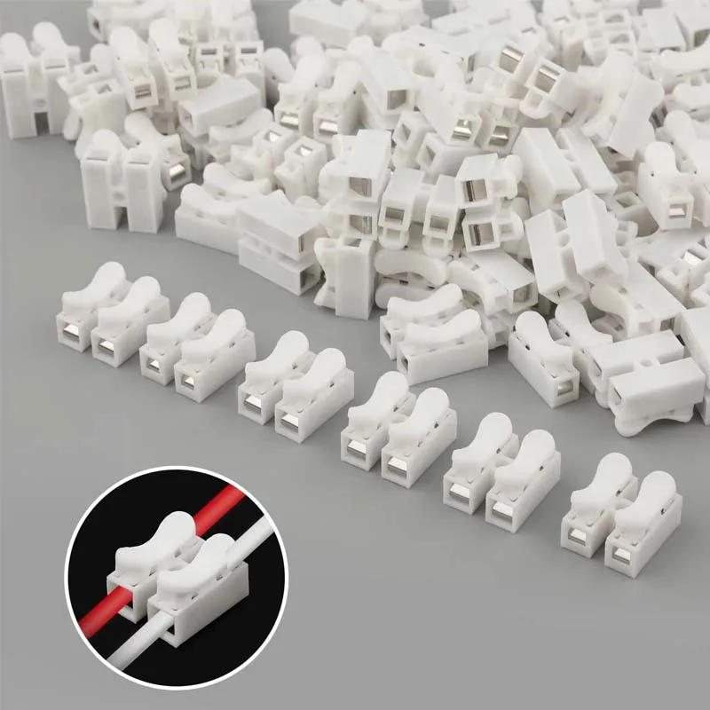 Threadless Push Pin - 50 stks Push Quick Wire Kabel