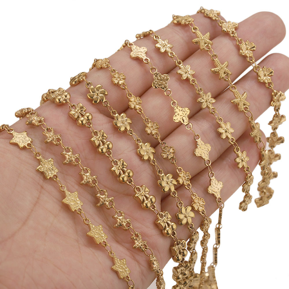 1 meter roestvrijstalen bloems - Body Jewelry Usa recensie en prijs