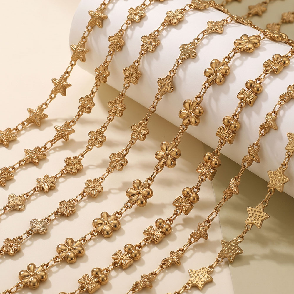 1 meter roestvrijstalen bloems - Body Jewelry Usa recensie en prijs
