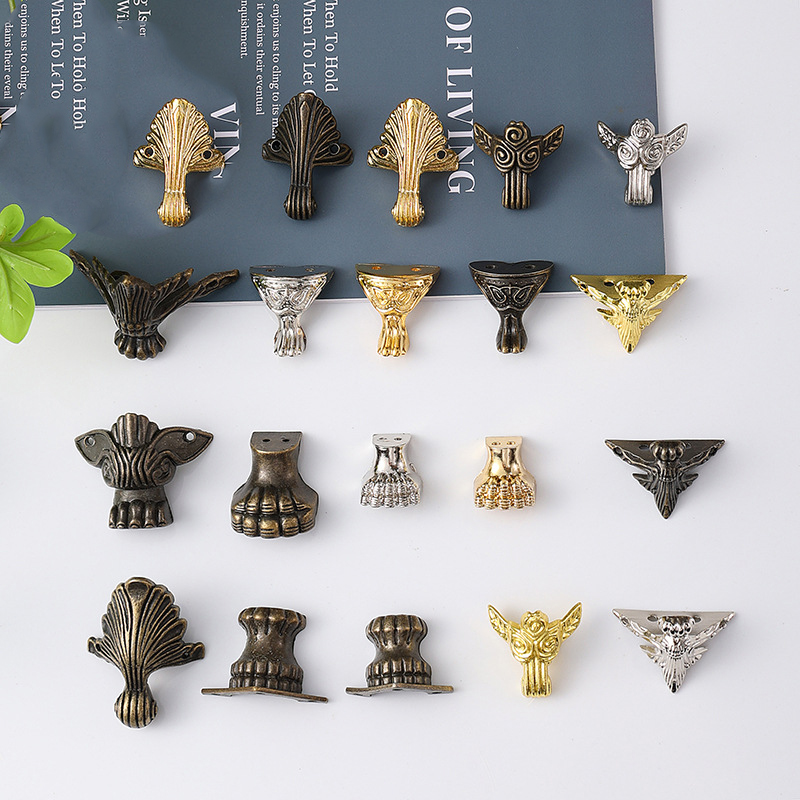 4 Stuks Antieke Doos Poten Voe - Body Jewelry Display Case recensie en prijs