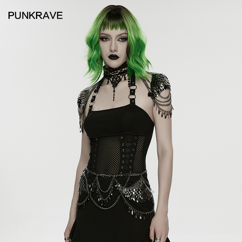 PUNK RAVE Dames Punk Aluminium - Body Jewelry Metal Types recensie en prijs