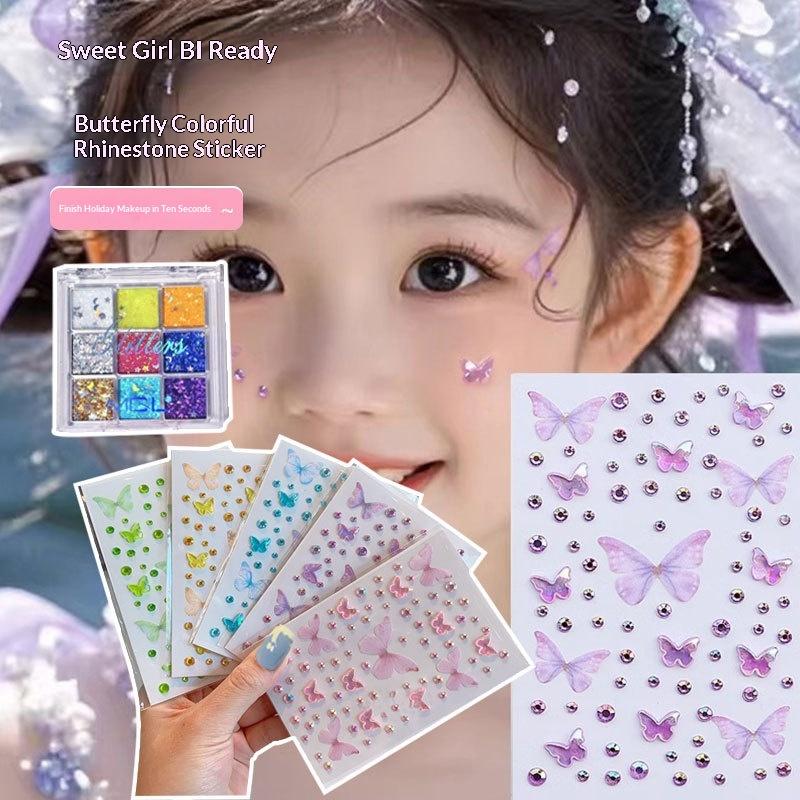 Gezichtsschilderstickers voor  - Body Jewelry Eyebrow recensie en prijs