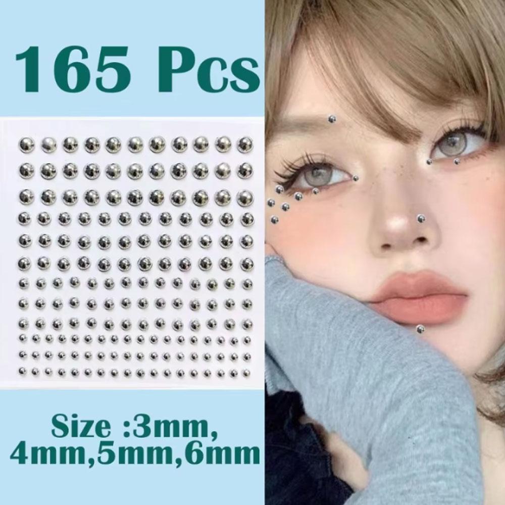 1 vel acryl strass stickers, n - Body Jewelry Eyebrow recensie en prijs