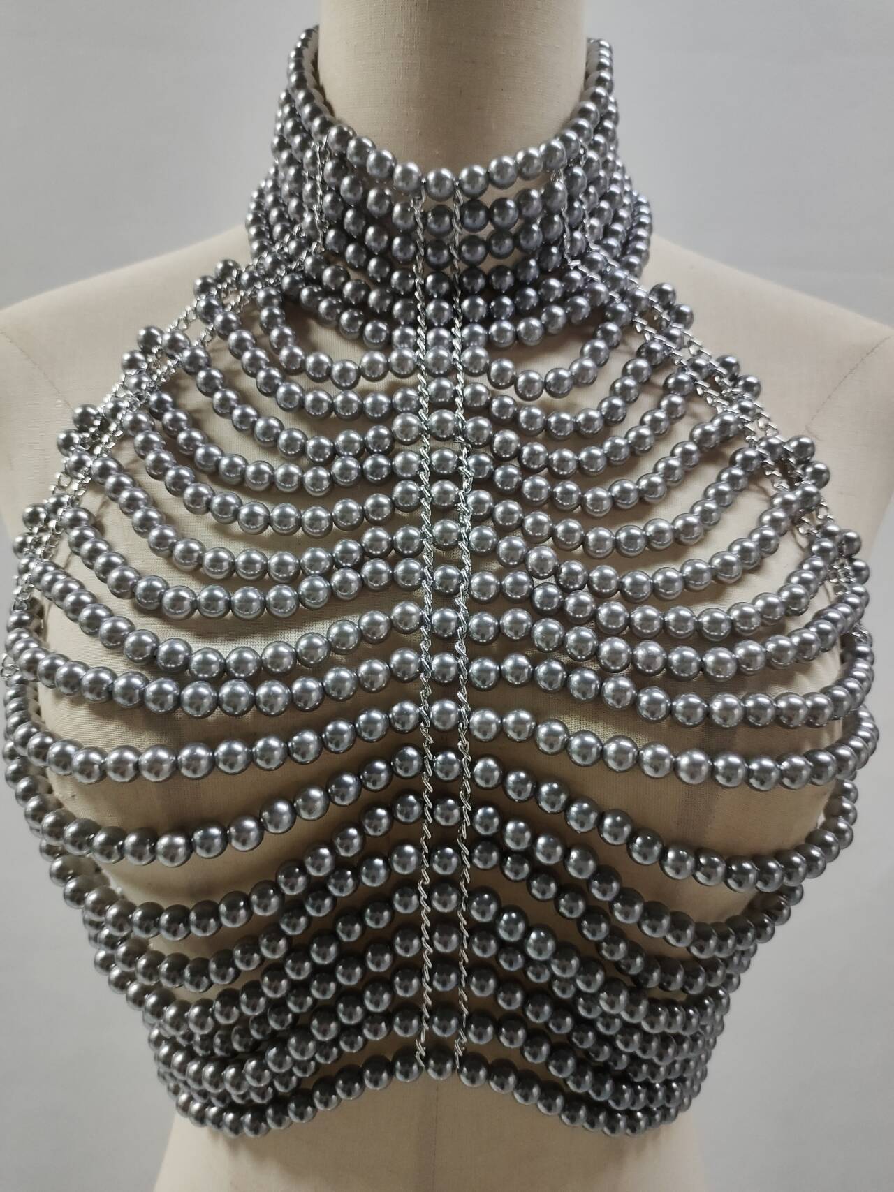 Dames tanktops Stapelkraag Mou - Body Jewelry For Backless Dress recensie en prijs