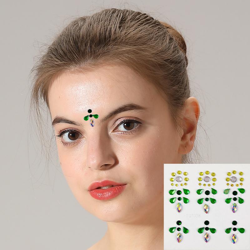 Rave Make-up 3D Gezichts-Rhine - Body Jewelry Eyebrow recensie en prijs