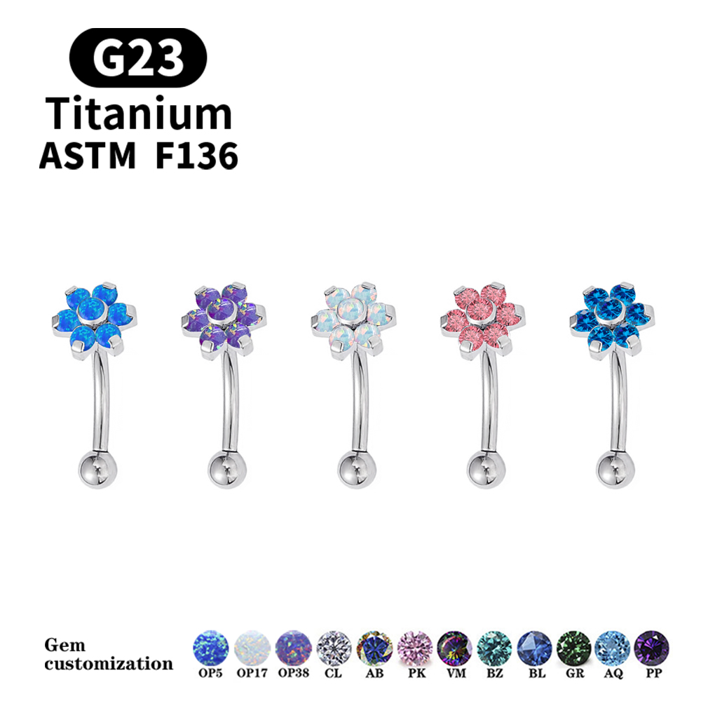 16G Romantische Belly Button R - Body Jewelry Metal Types recensie en prijs