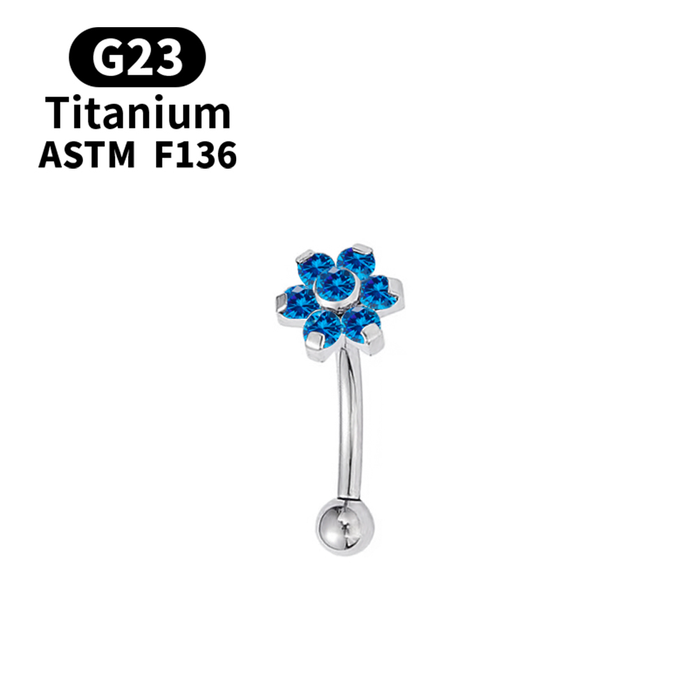 16G Romantische Belly Button R - Body Jewelry Metal Types recensie en prijs