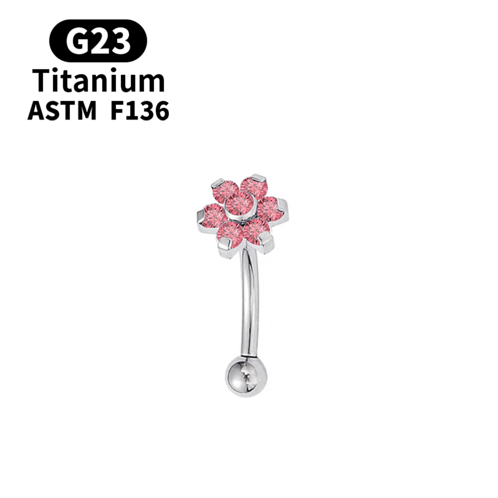 16G Romantische Belly Button R - Body Jewelry Metal Types recensie en prijs