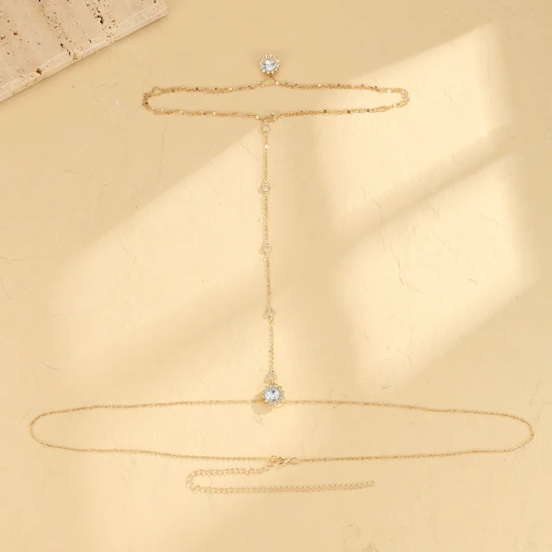 Minimalistische Fijne Enkelkri - Body Jewelry For Backless Dress recensie en prijs