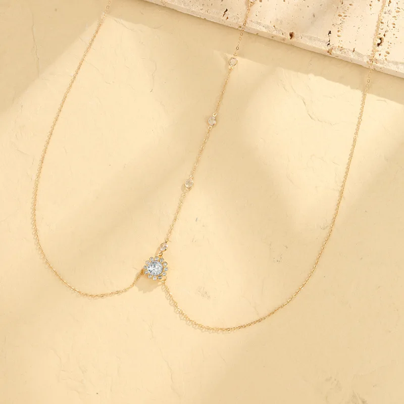 Minimalistische Fijne Enkelkri - Body Jewelry For Backless Dress recensie en prijs