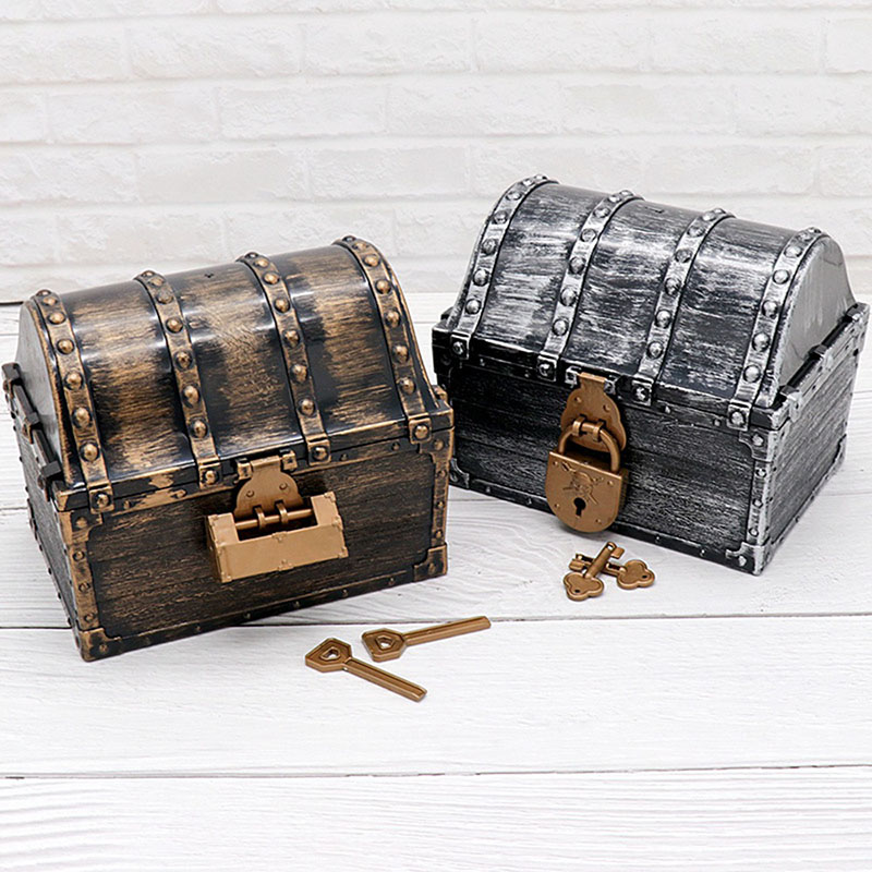 Piraat Schatkist Opbergdoos Si - Body Jewelry Display Case recensie en prijs