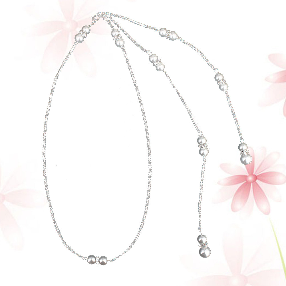 Rugloze jurk ketting voor brui - Body Jewelry For Backless Dress recensie en prijs