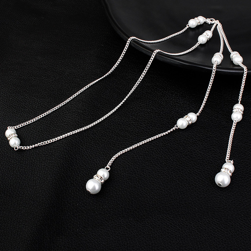 Rugloze jurk ketting voor brui - Body Jewelry For Backless Dress recensie en prijs