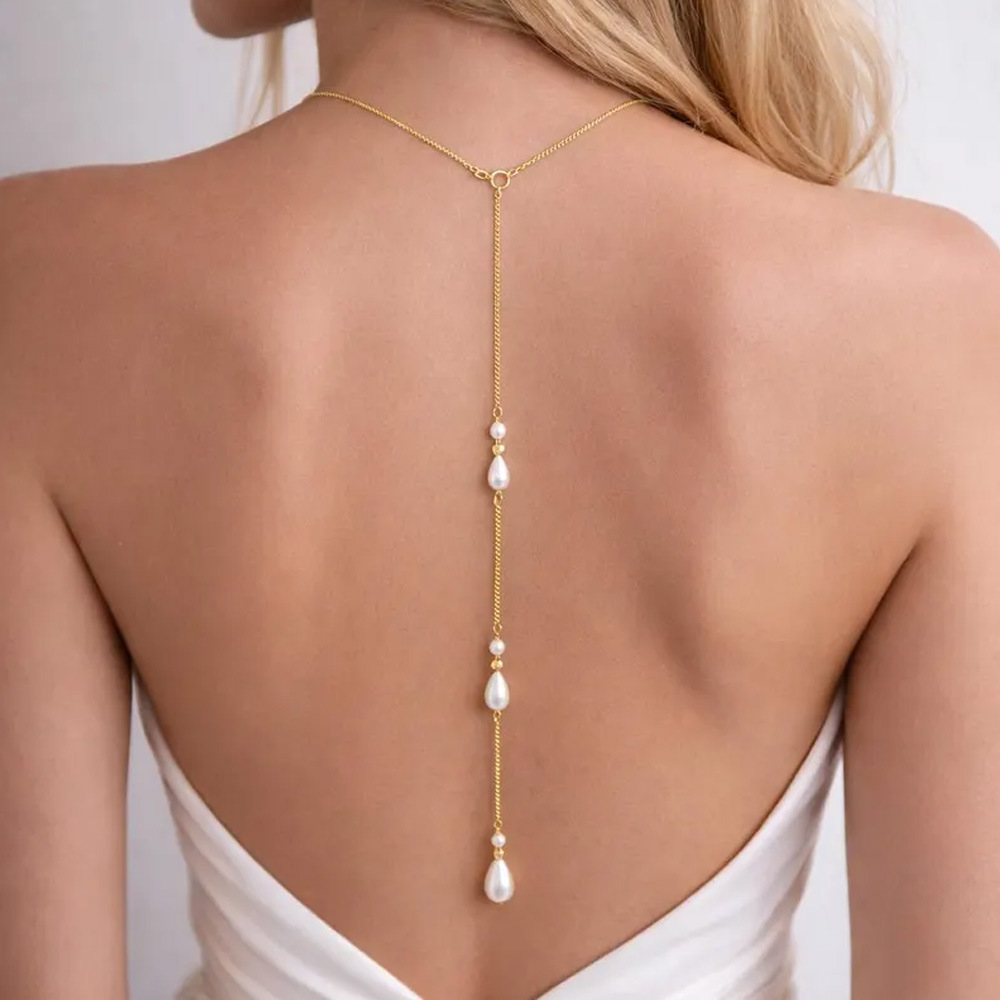 Parelhalsketting voor vrouwen, - Body Jewelry Display Case recensie en prijs
