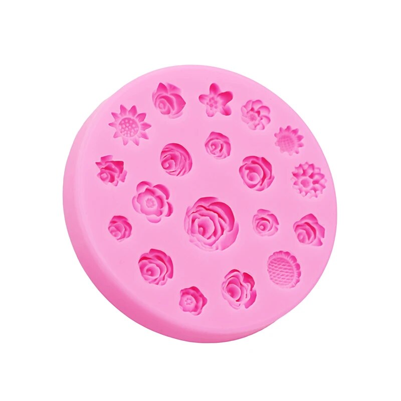 Bloemen siliconen mal bloem ha - Body Jewelry Display Case recensie en prijs