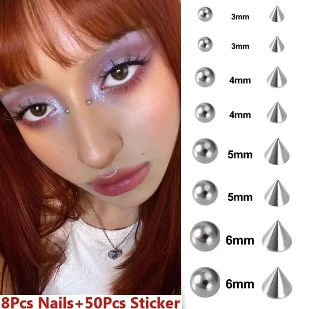 58-180 stuks set niet-piercing - Body Jewelry Eyebrow recensie en prijs
