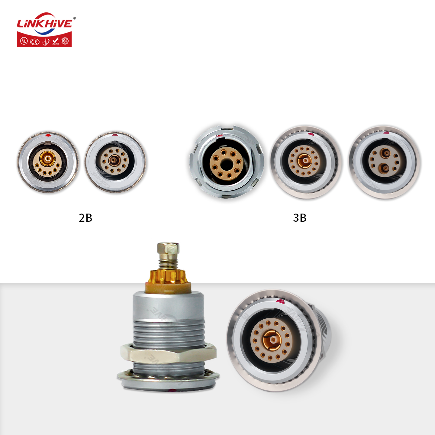 Compatibel met LEMO FGG/EGG St - Threadless Push Pin recensie en prijs