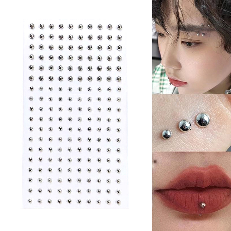 Diamant Sticker Fake Neus Stud - Body Jewelry Eyebrow recensie en prijs