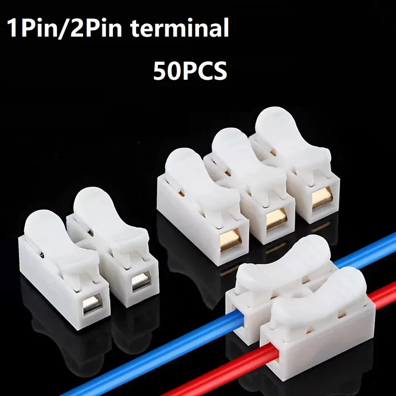 50 stks Push Quick Wire Kabel  - Threadless Push Pin recensie en prijs