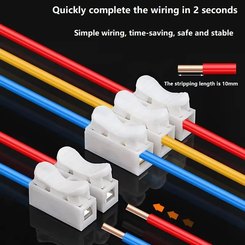 50 stks Push Quick Wire Kabel  - Threadless Push Pin recensie en prijs