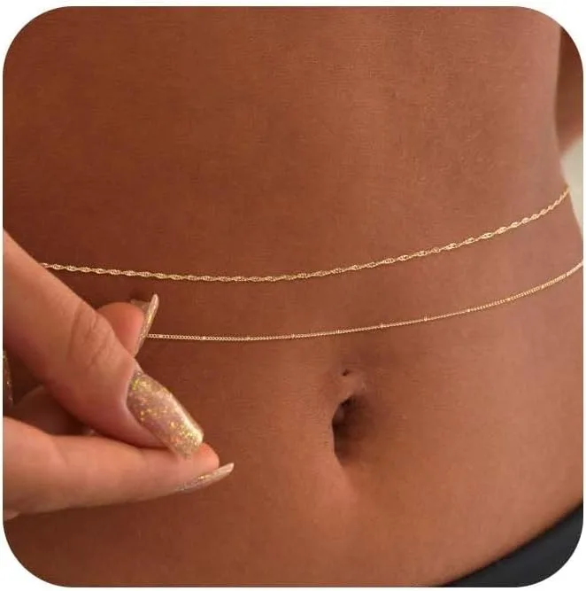 14k Vergulde 26-33Inch Verstel - Body Jewellery recensie en prijs