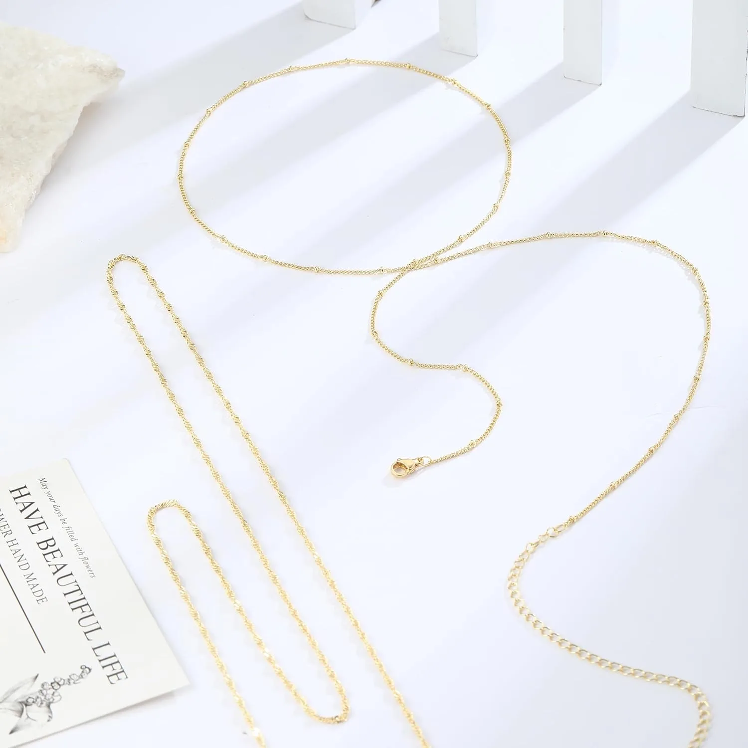 14k Vergulde 26-33Inch Verstel - Body Jewellery recensie en prijs