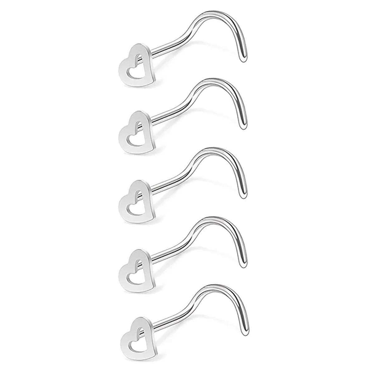 EVISPOL 5 Stuks Mode Holle Har - Body Jewelry Metal Types recensie en prijs